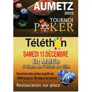 Poker Téléthon Aumetz 2025