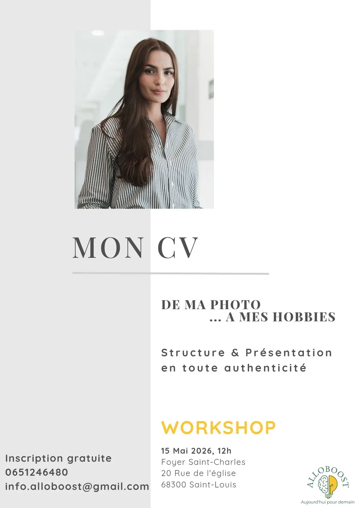 Workshop - Mon CV