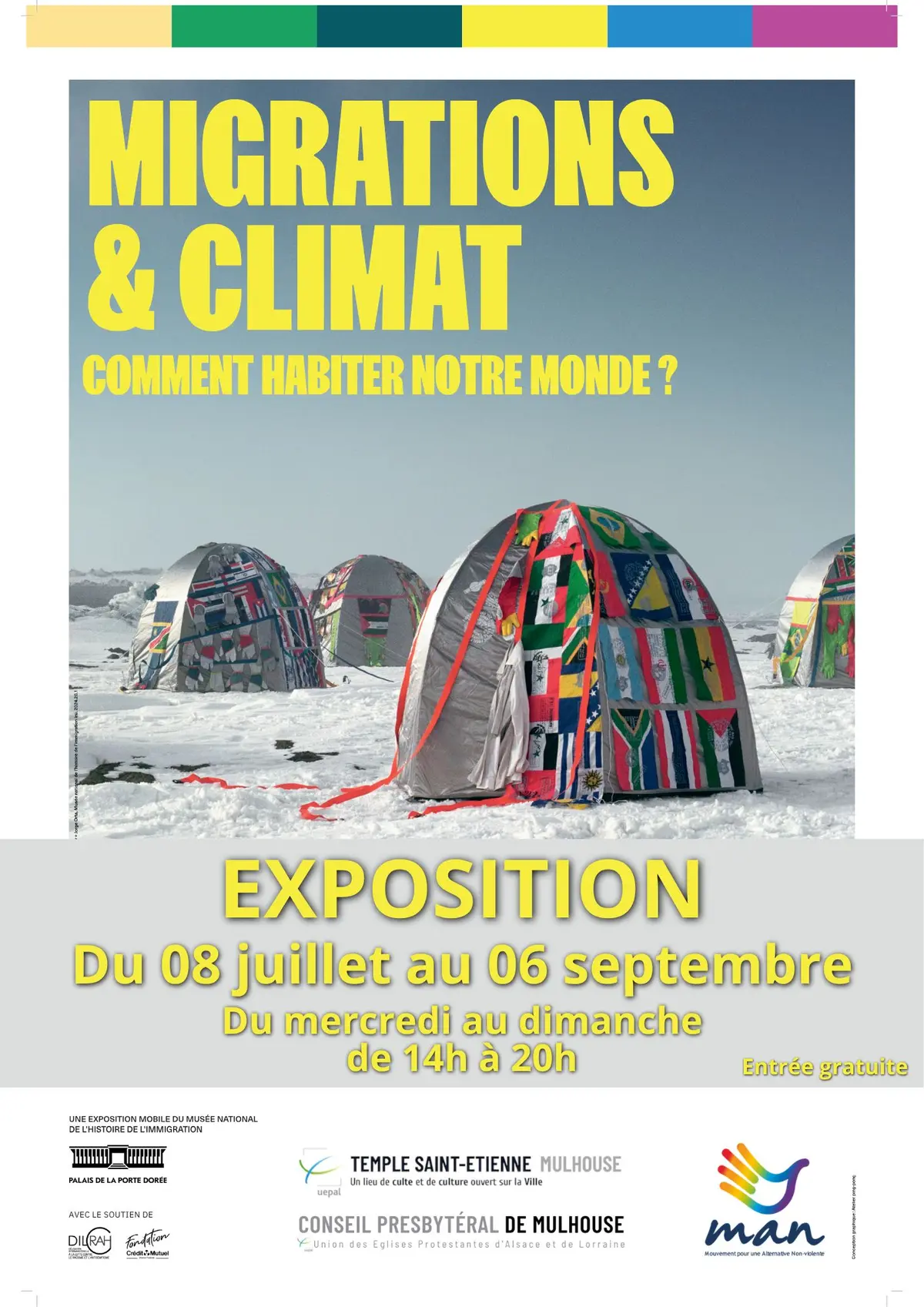Exposition estivale : Migrations & Climat. Comment habiter notre monde ? 