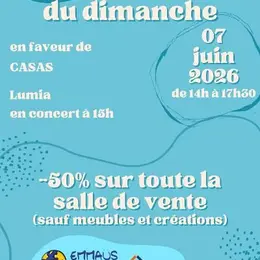 Vente Solidaire du Dimanche à Emmaüs Mundo le dimanche 7 juin 2026