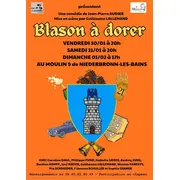 Blason à dorer