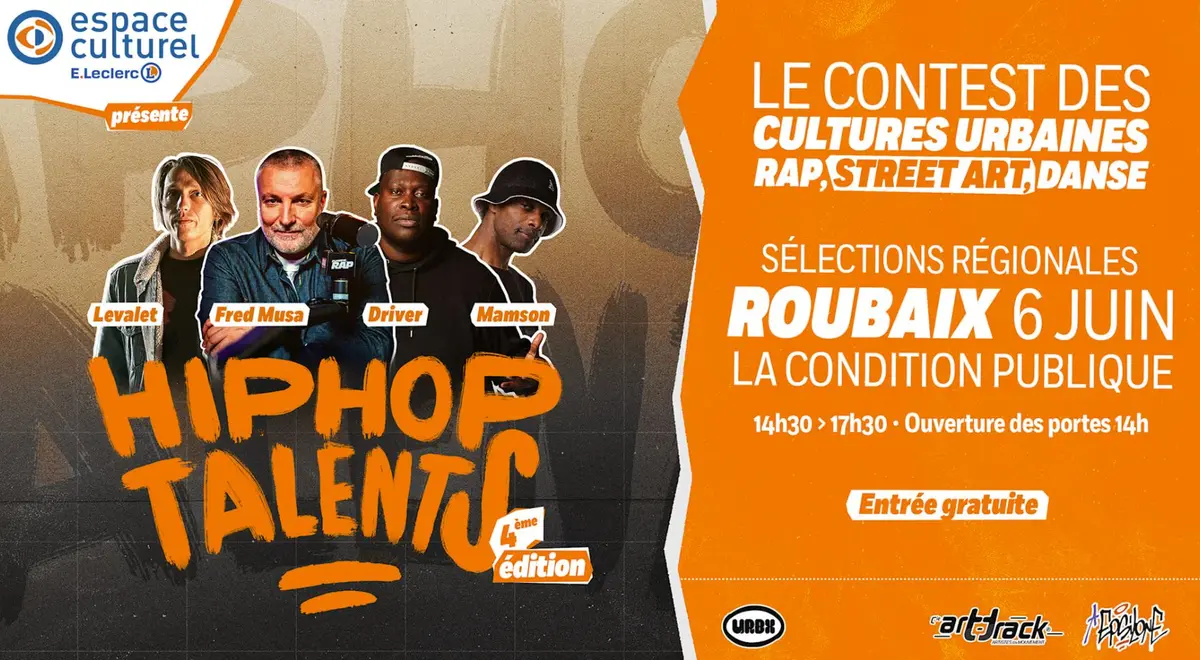 Hip-Hop Talents : les sélections à Roubaix