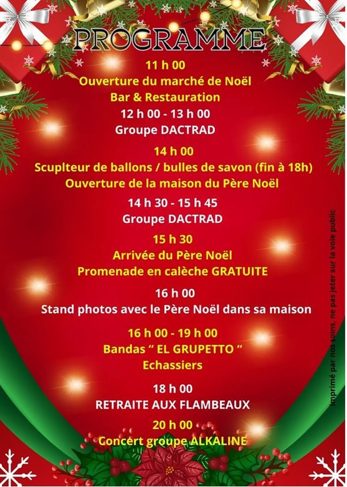 Marché de Noël de Longèves 