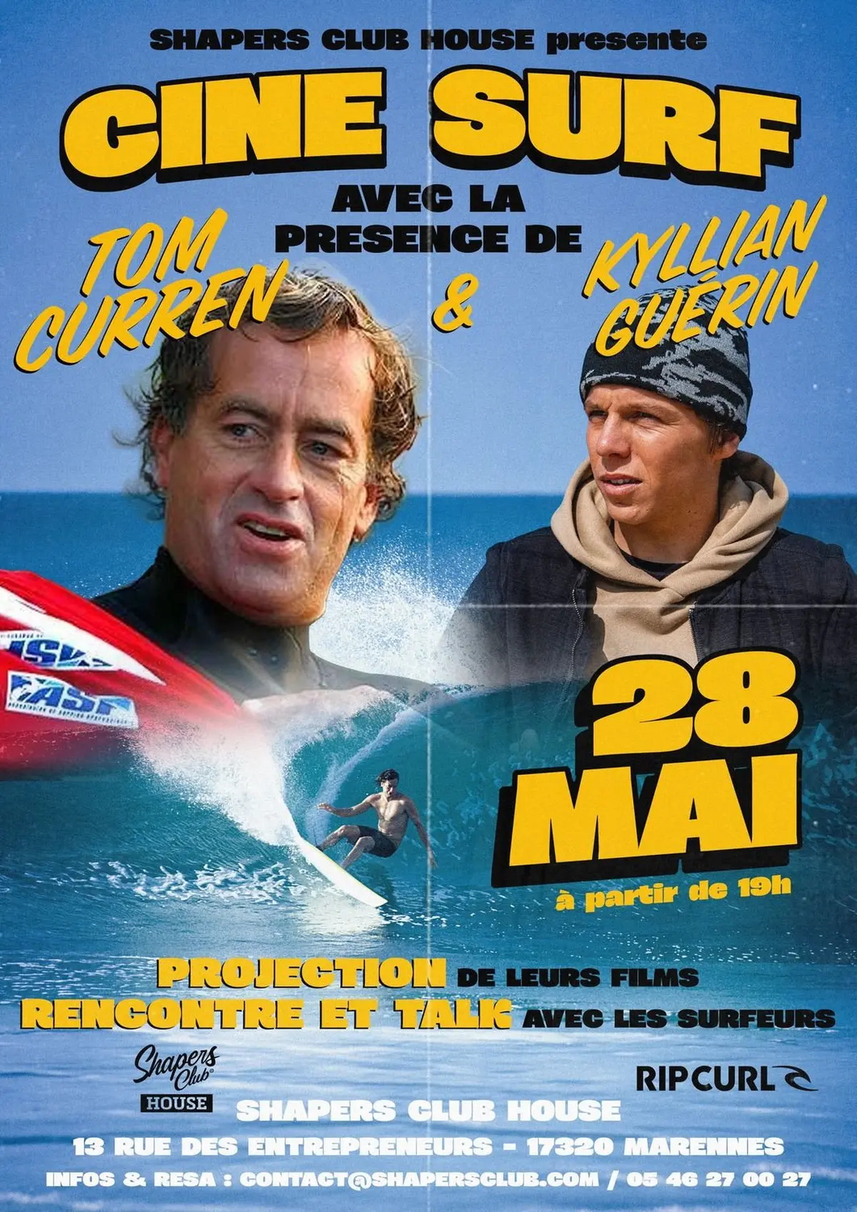 soirée ciné surf
