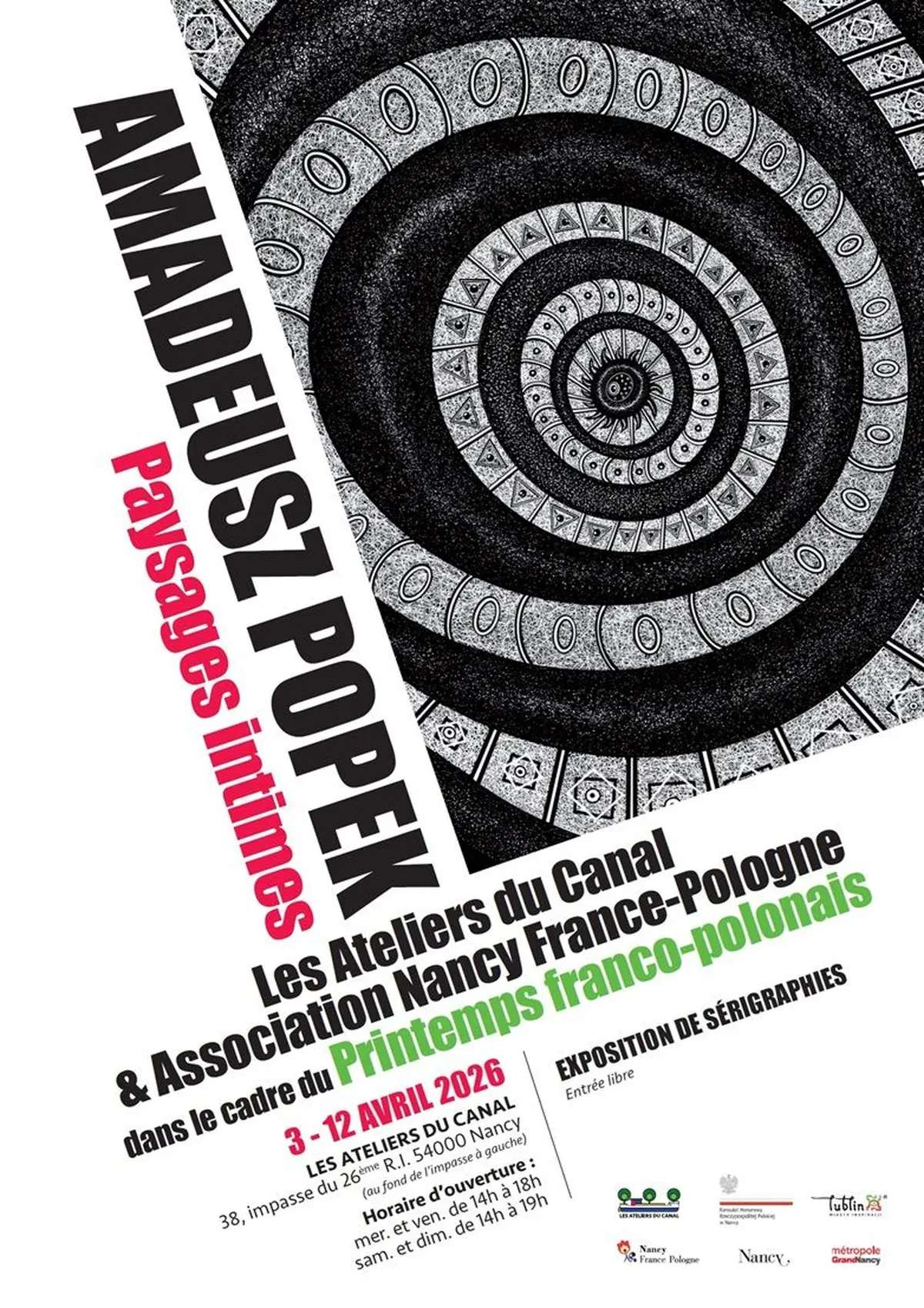 Amadeusz Popek :  paysages intimes 