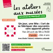 Atelier famille  « l’art de se fabriquer des souvenirs sans appareil photo »