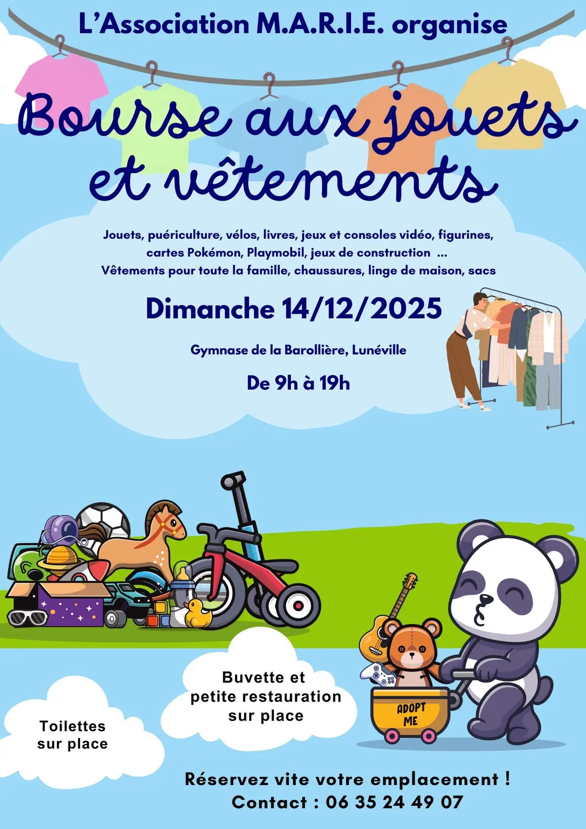 Bourse aux jouets & vêtements