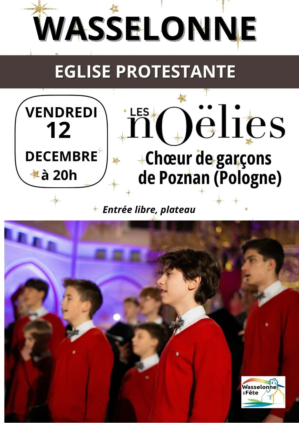 Concert des Noëlies : Choeur des garçons de Poznan