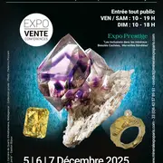 Salon Minéral Expo Paris 5-6-7 Décembre 2025 - 75012 PARIS - 52ème édition