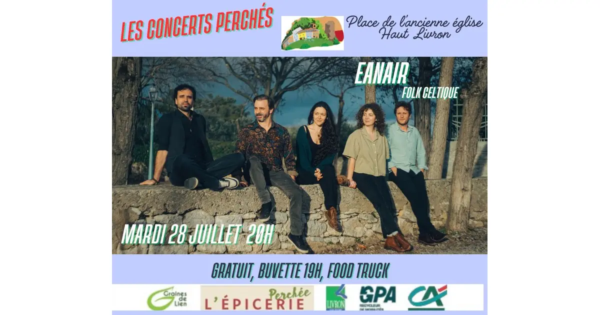 Concert Perché avec le groupe Eanair