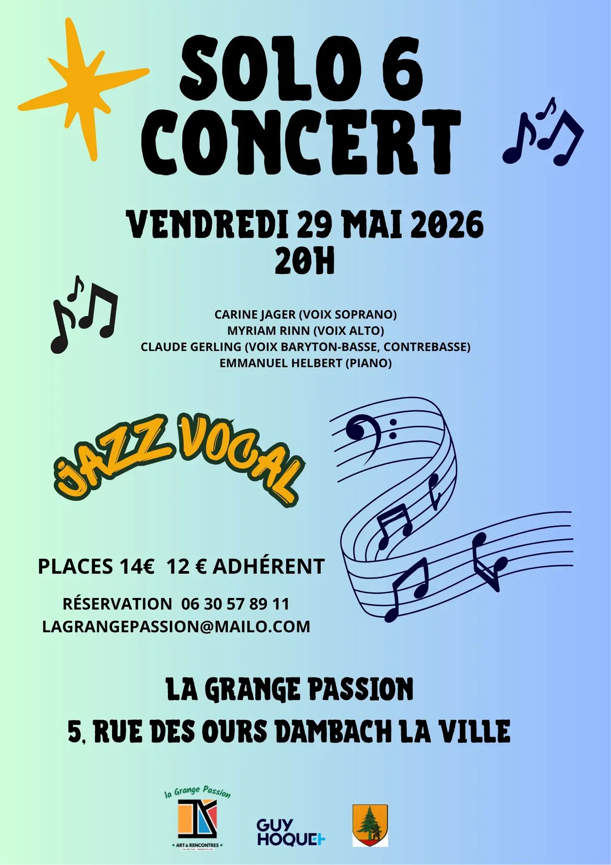 Concert Jazz vocal