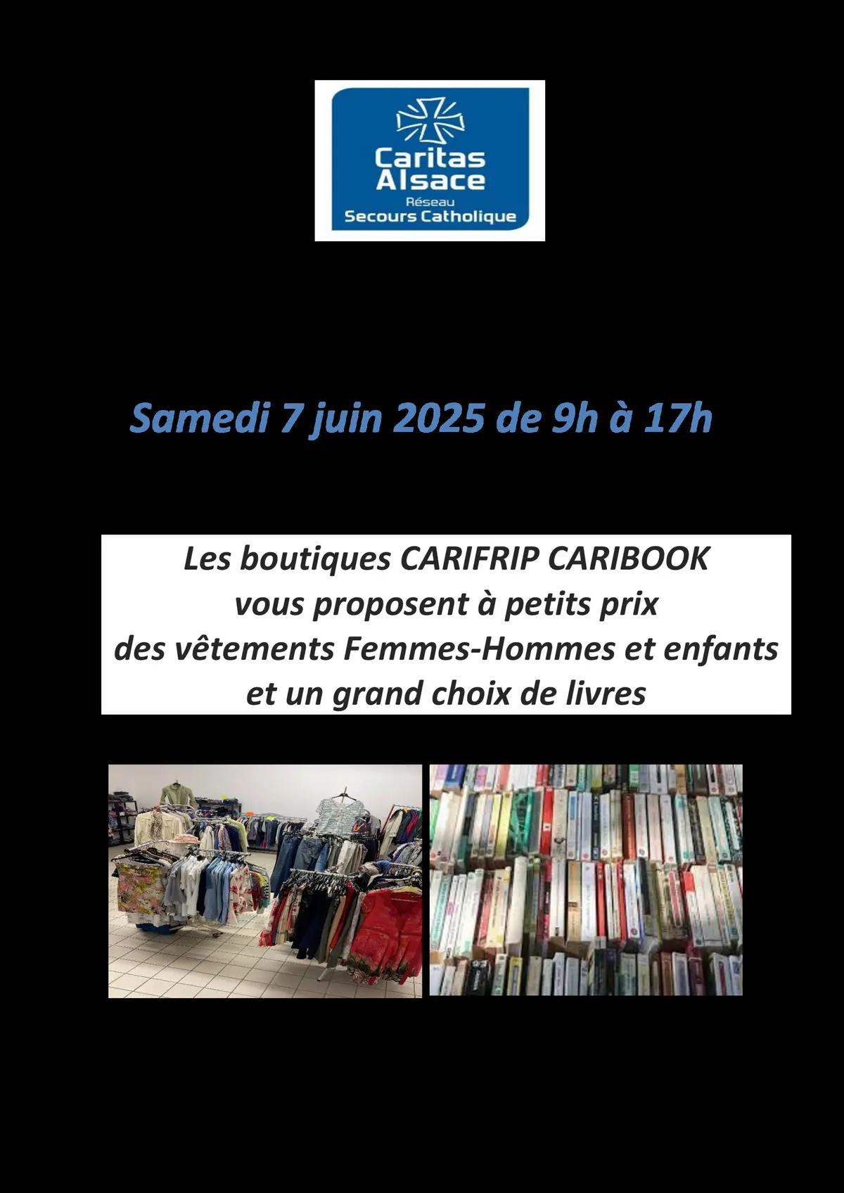 Bourse aux livres et vêtements  