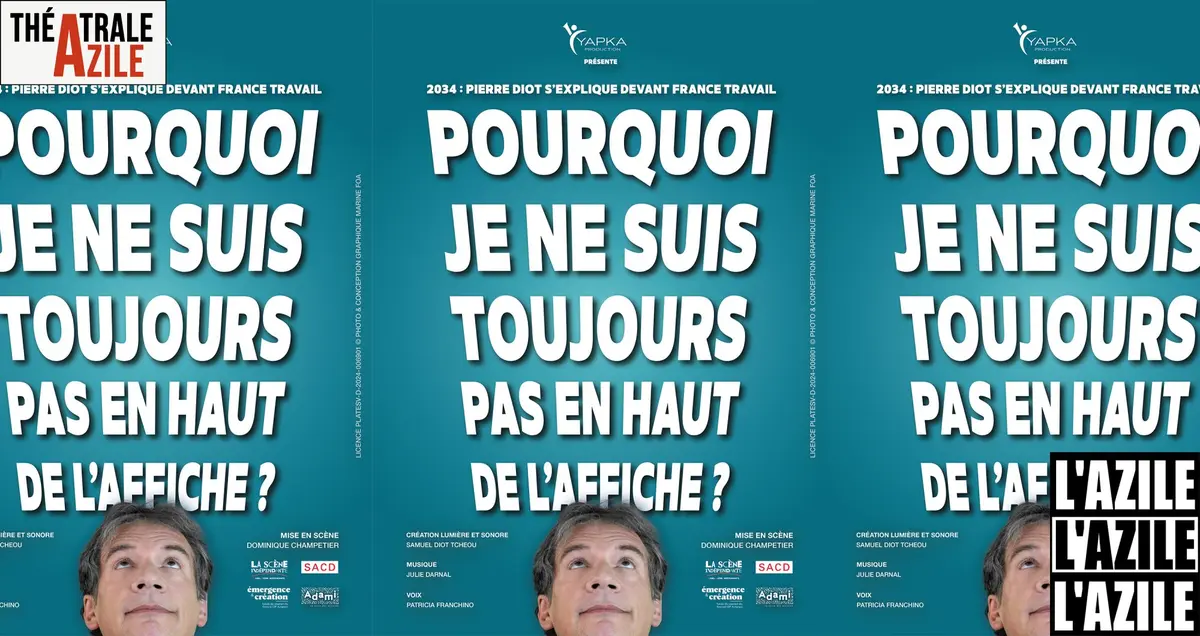 Pierre Diot Pourquoi je ne suis toujours pas en haut de l'affiche