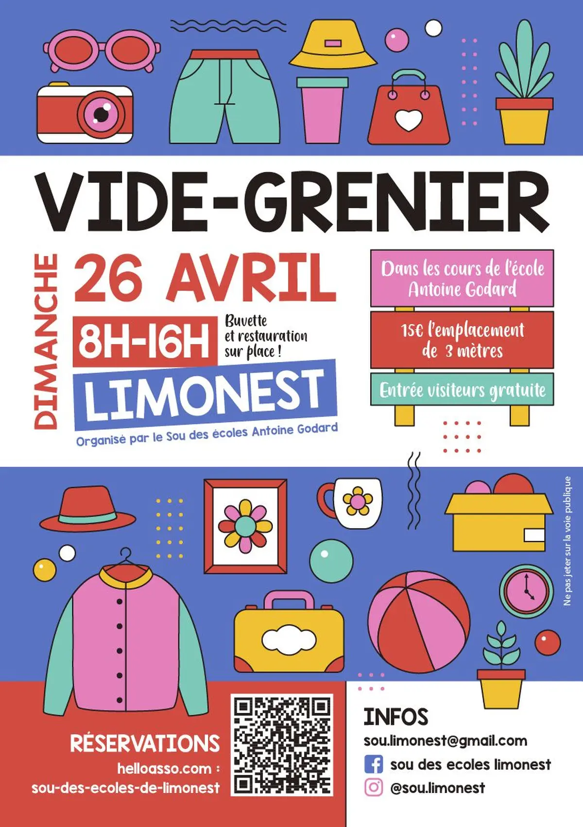 Vide Grenier Limonest 26 Avril 2026