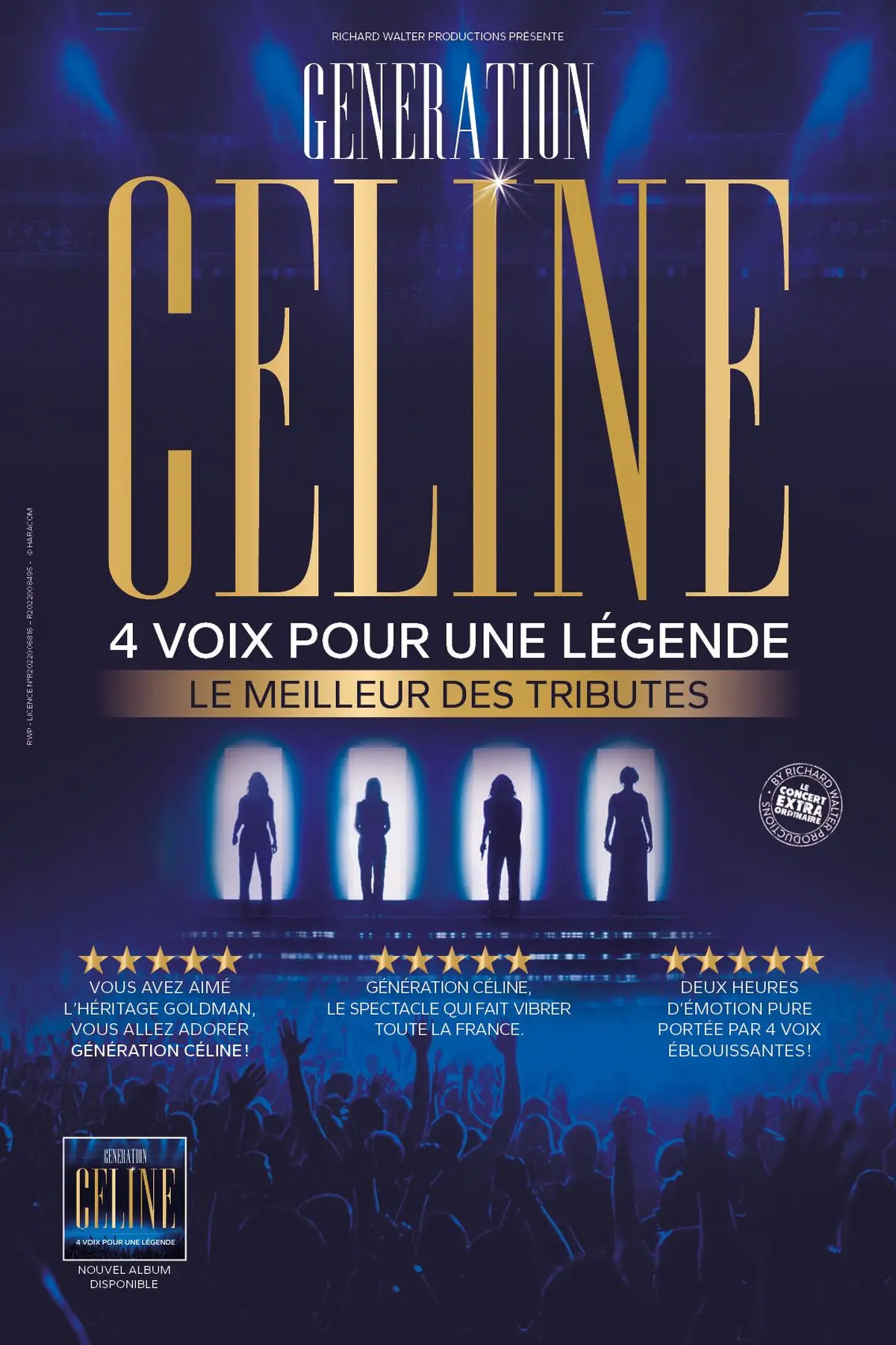 Génération Céline 4 Voix pour une Légende