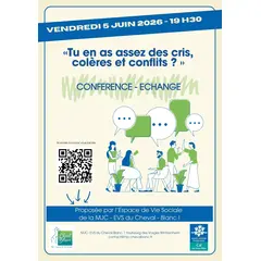 «Tu en as assez des cris, colères et conflits ? »