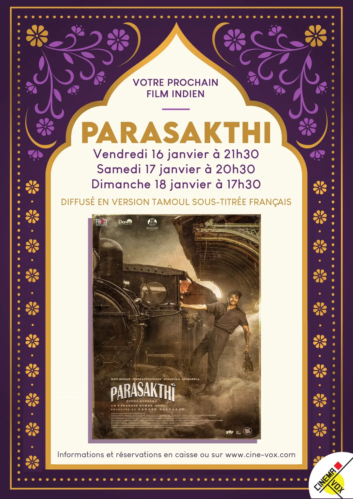 Film indien : Parasakthi