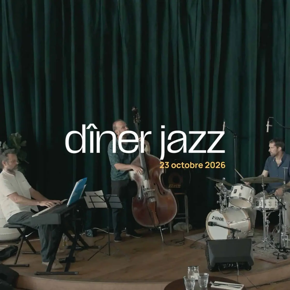 Dîner Jazz avec Green Dolphin au Domaine le Mezo