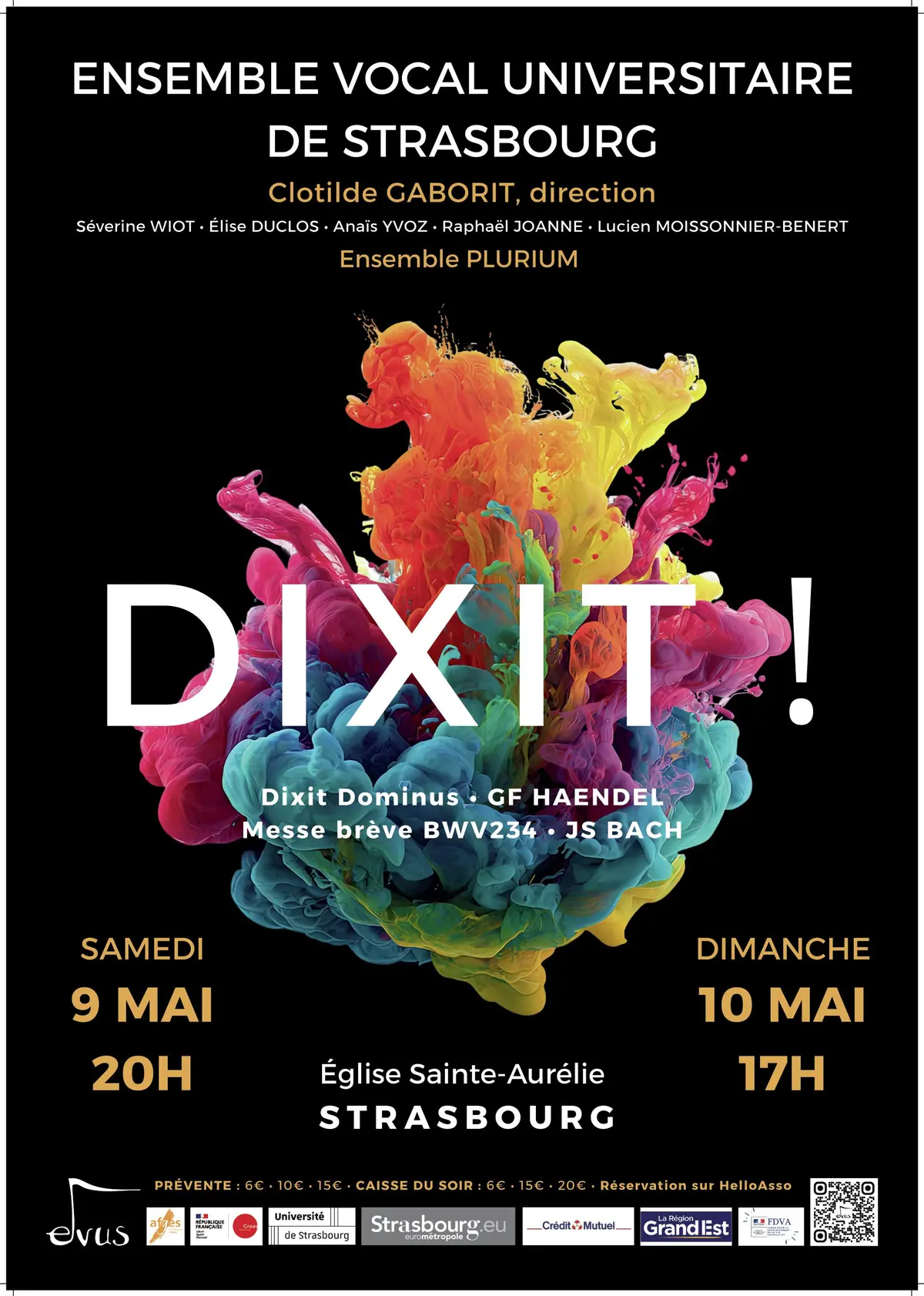 “Dixit !” : l’EVUS célèbre le baroque sacré