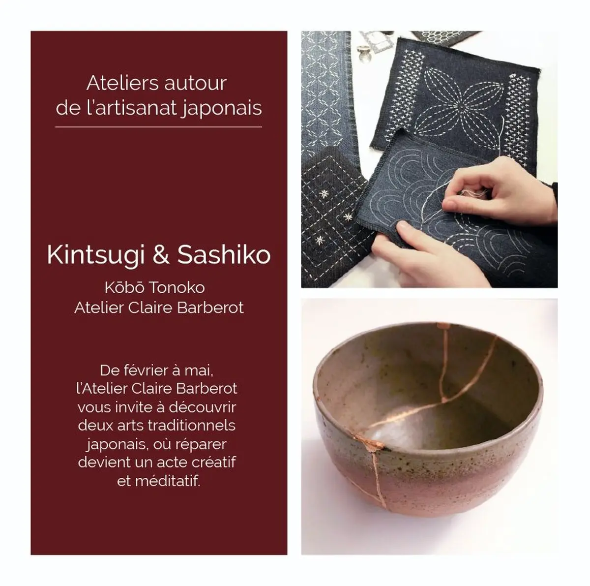 stages autour de l'Artisanat Japonais 