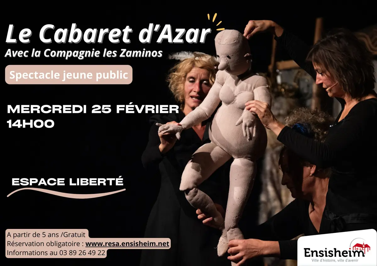 Spectacle jeune public, le cabaret d’azar