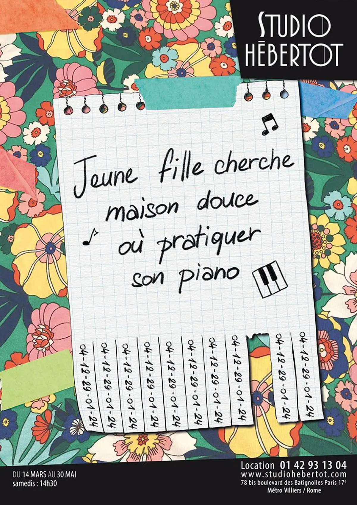 Jeune fille cherche maison douce où pratiquer son piano