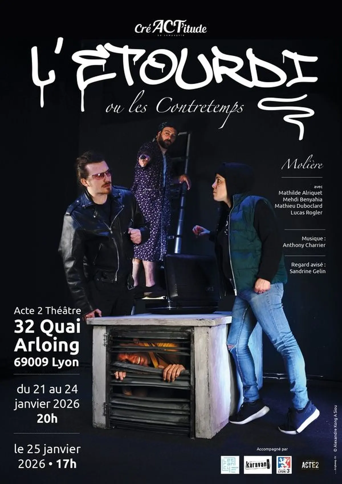 L’étourdi ou les contre-temps  de Molière