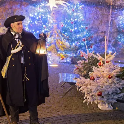 La Ronde de Noël du Veilleur de Nuit à Eguisheim