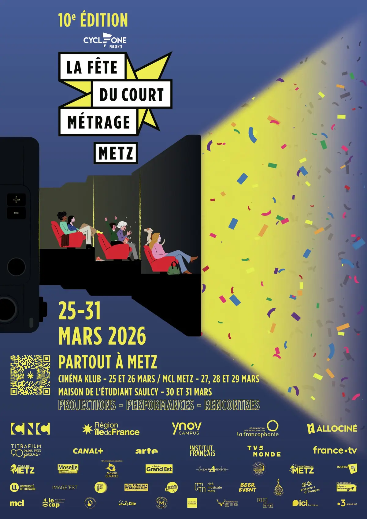 La Fête du Court Métrage Metz 2026 - 10e édition