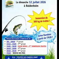 Pêche inter-copains le 12 juillet 2026