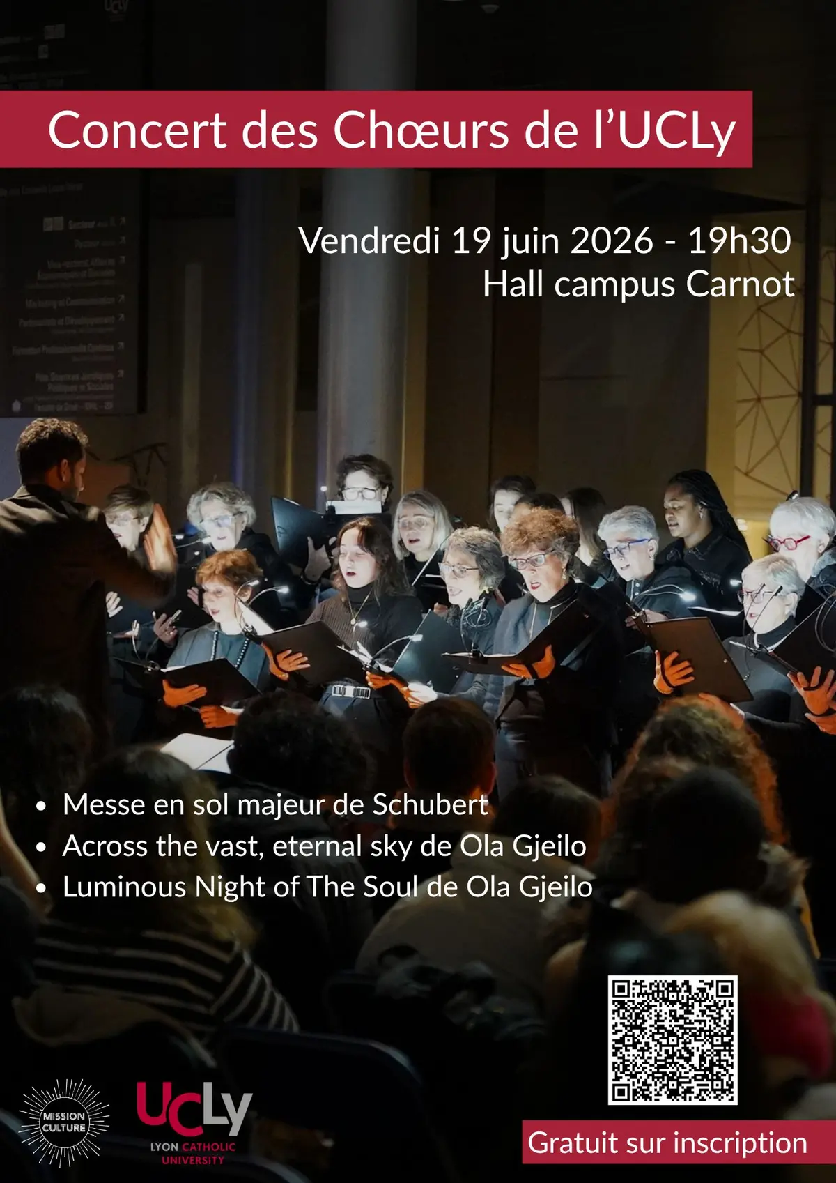 Concert de fin d'année des Chœurs de l'Ucly