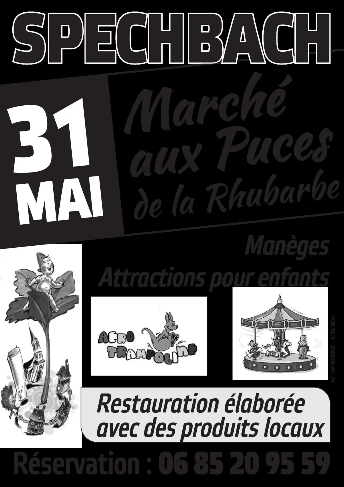 Marché aux puces de la rhubarbe 