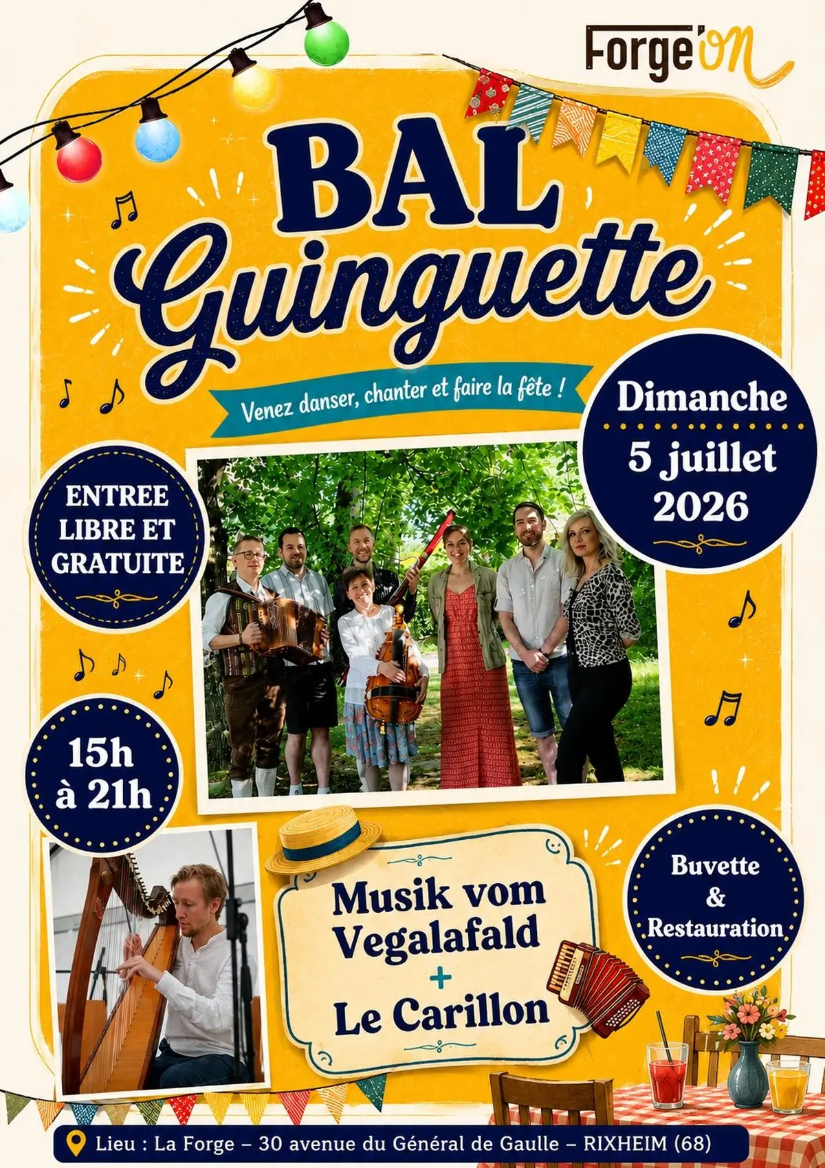 Bal Guinguette de la Forge