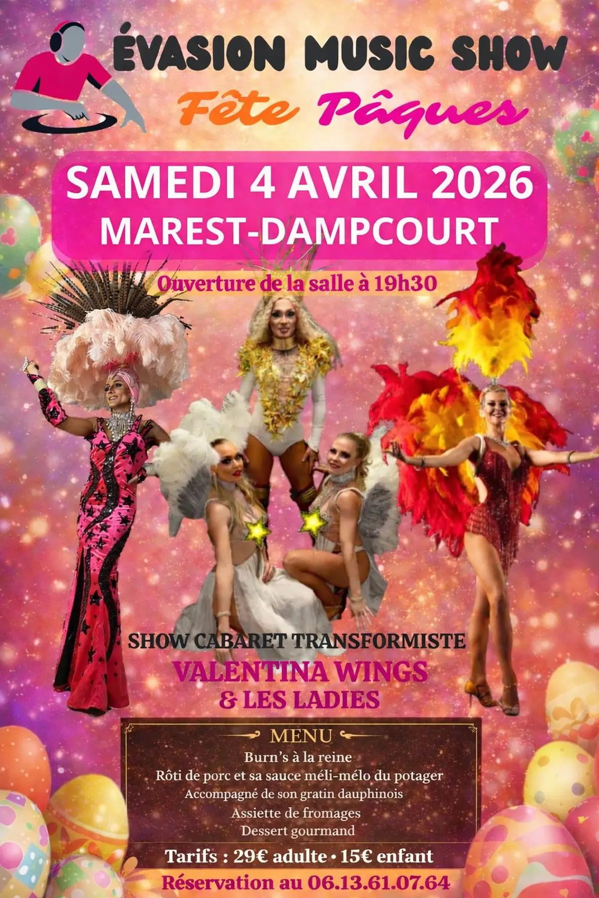 Soirée Cabaret spécial Pâques