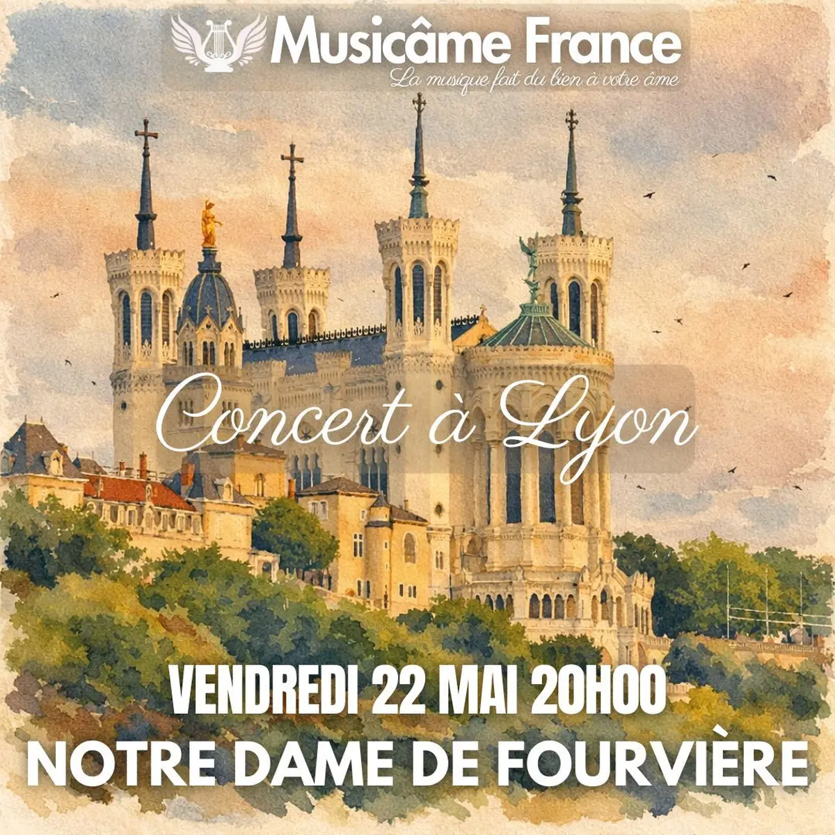 Concert à Lyon : Vivaldi, Bach, Mozart, Rachmaninov, Saint-Saëns, Ravel,