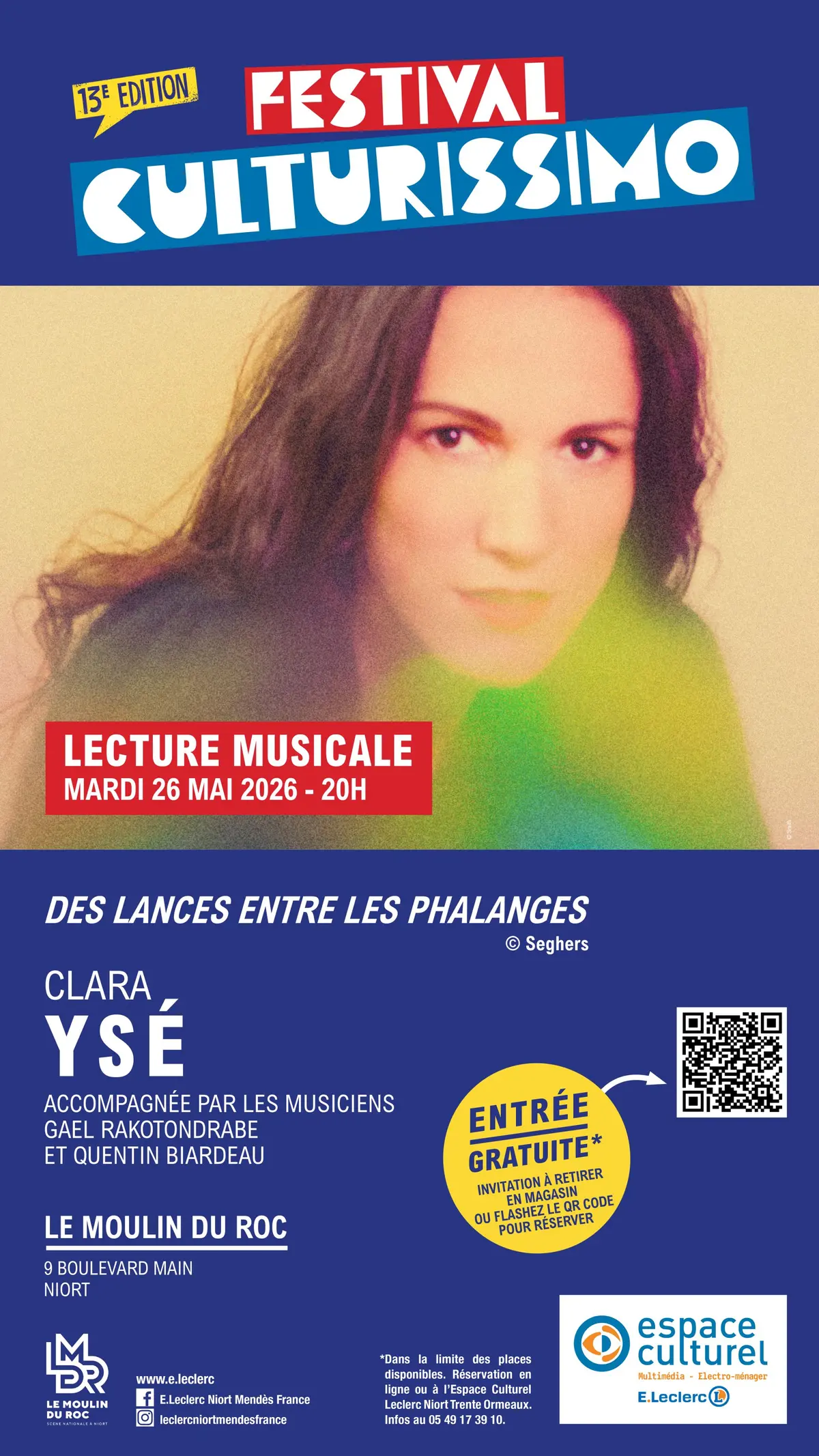 Festival Culturissimo - Lecture Musicale de Clara Ysé