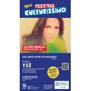 Festival Culturissimo - Lecture Musicale de Clara Ysé