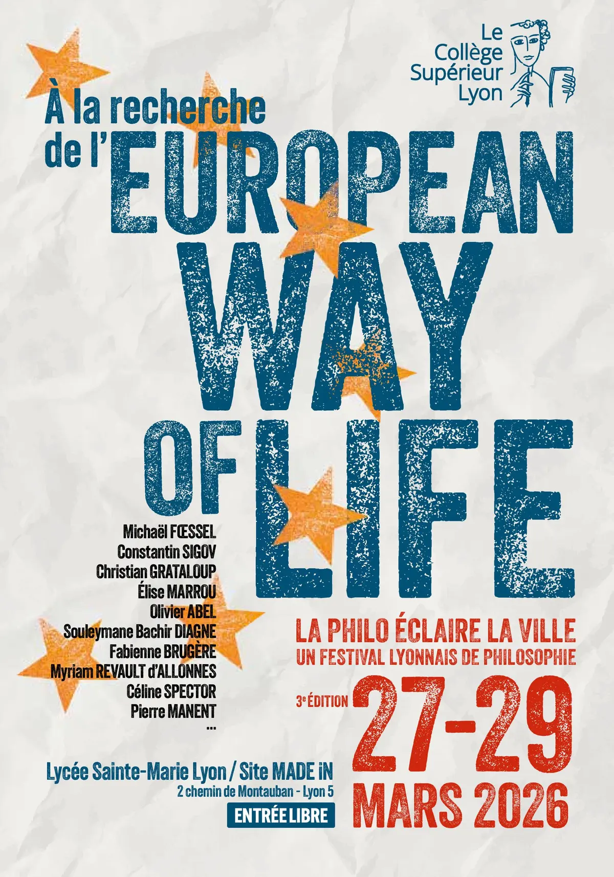 A la recherche de l'European Way of Life - La philo éclaire la ville