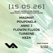 VAULT - Floor 1: Hard techno / Floor 2 By Siebach Social Club