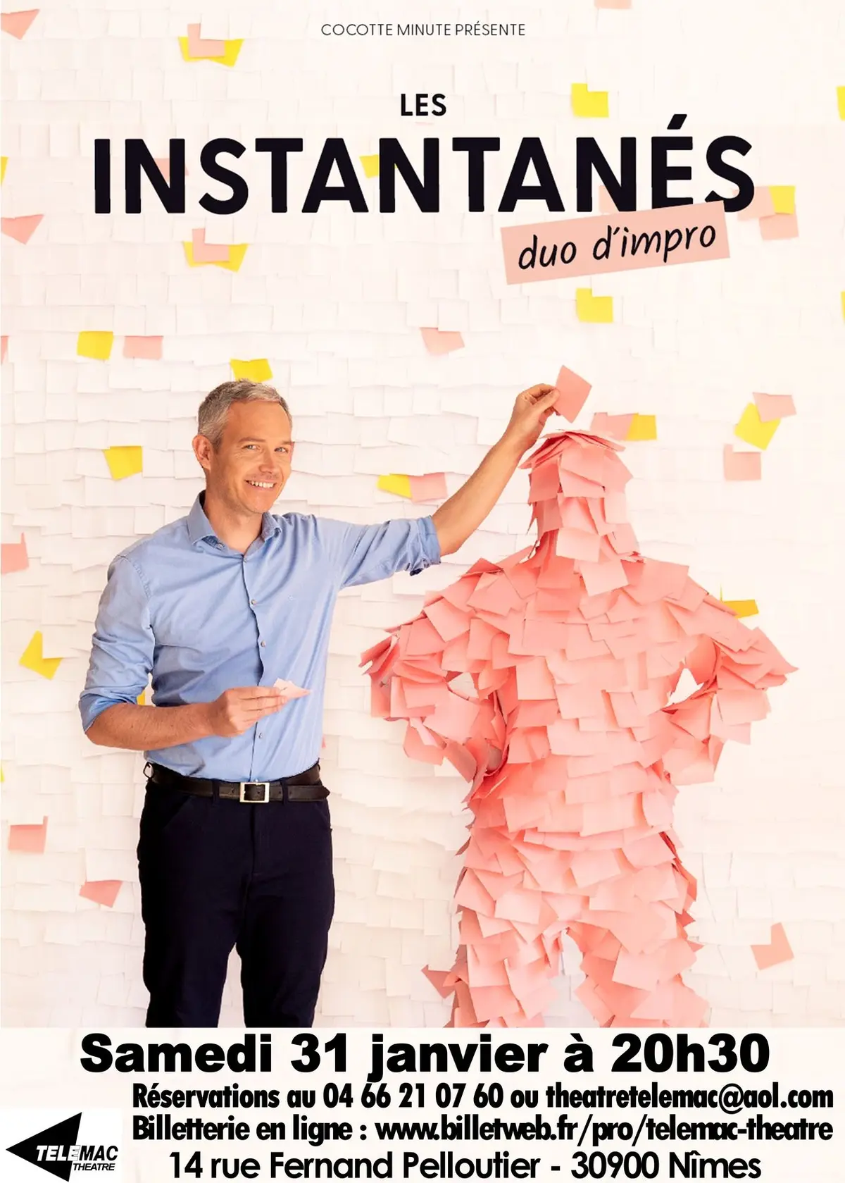 LES INSTANTANÉS - DUO D’IMPRO avec Laurent PIT et Christophe PATRI