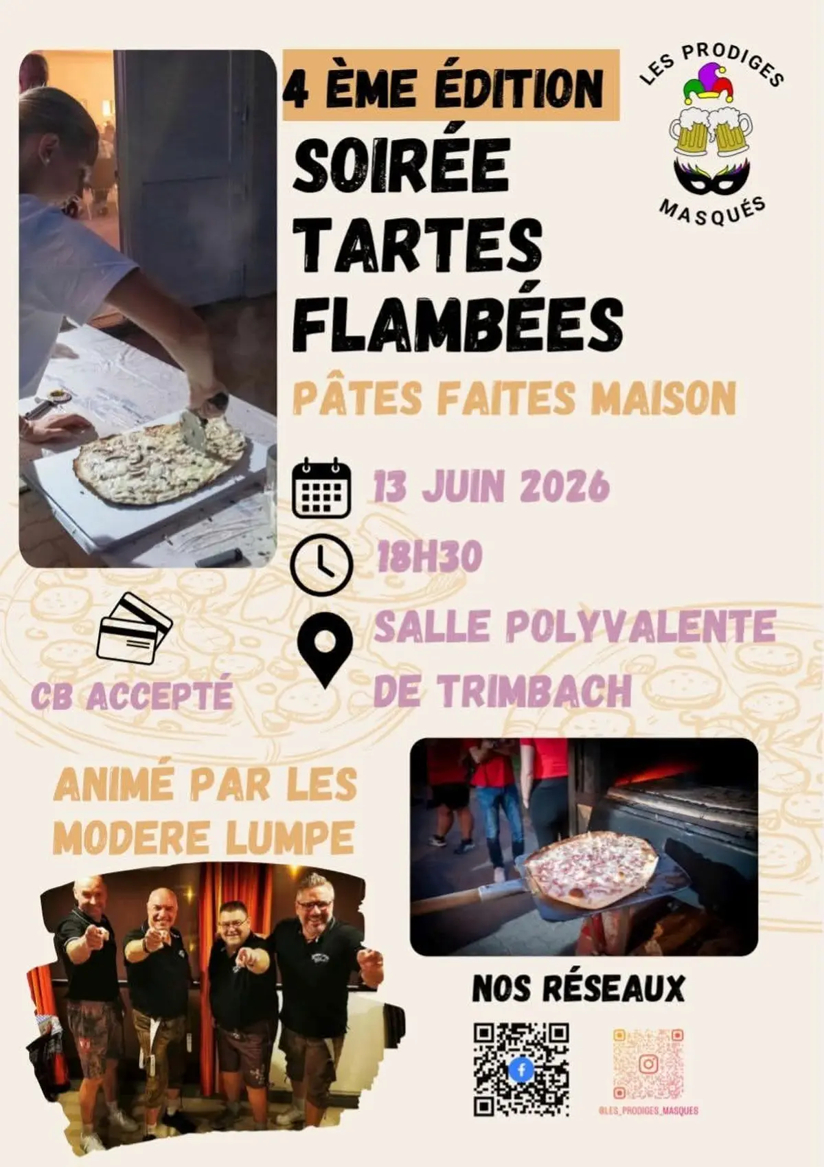 Soirée Tarte Flambée (4e édition)