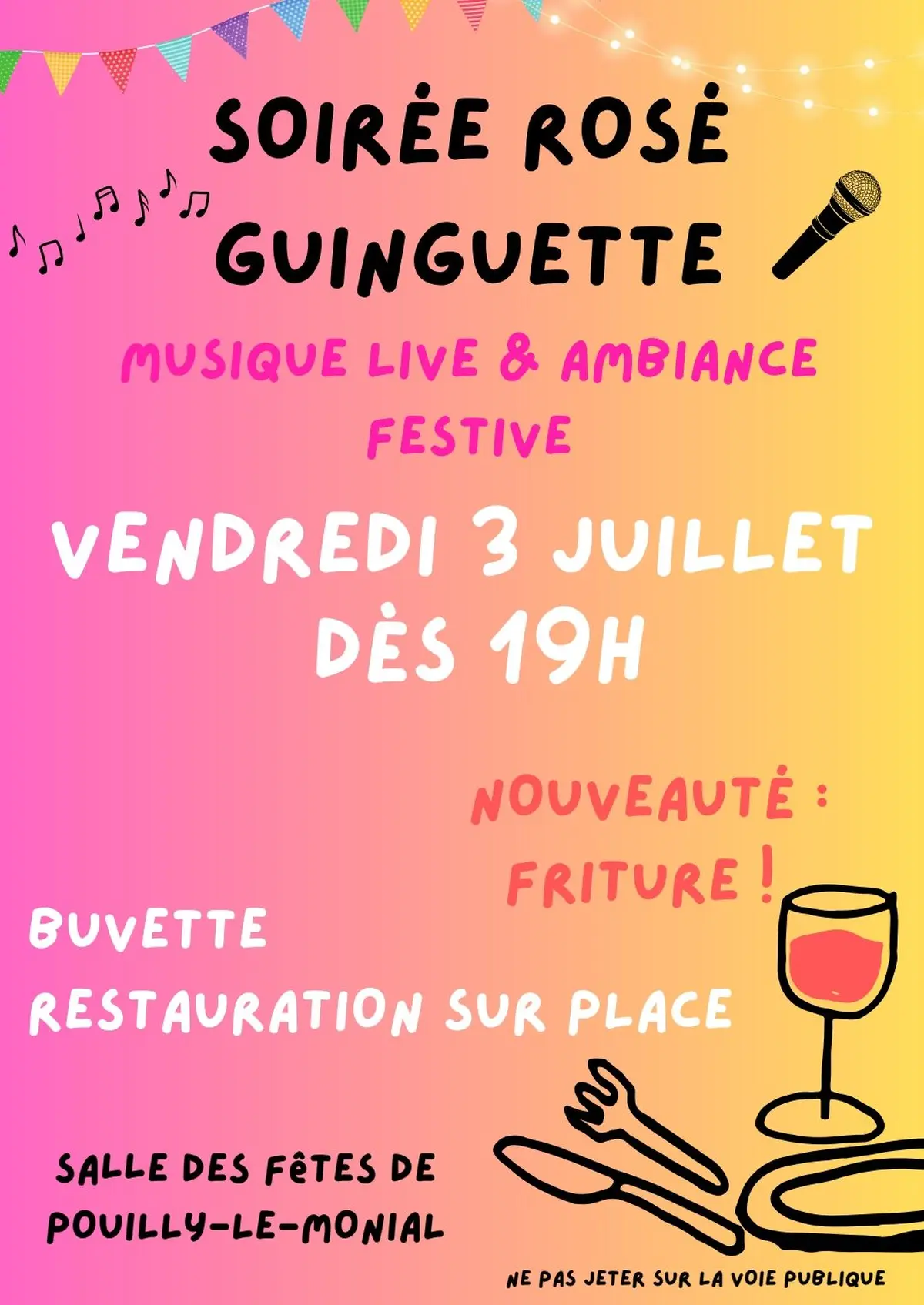 Soirée Rosé Guinguette