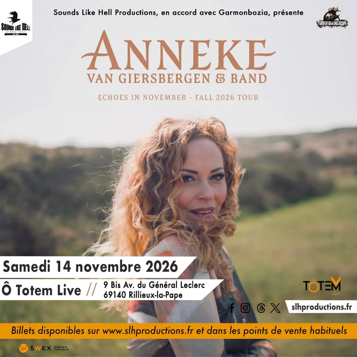 Anneke Van Giersbergen & band