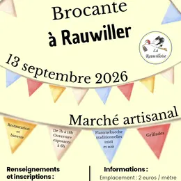 vide grenier / marché artisanal