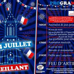 14 juillet à Meillant