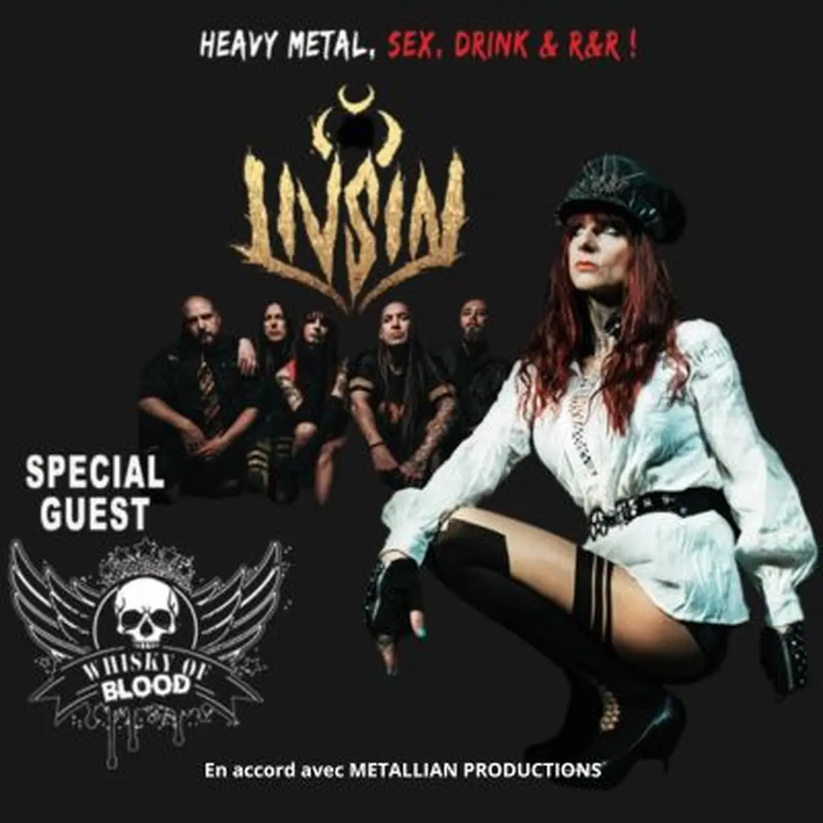 Liv Sin + Whisky of Blood