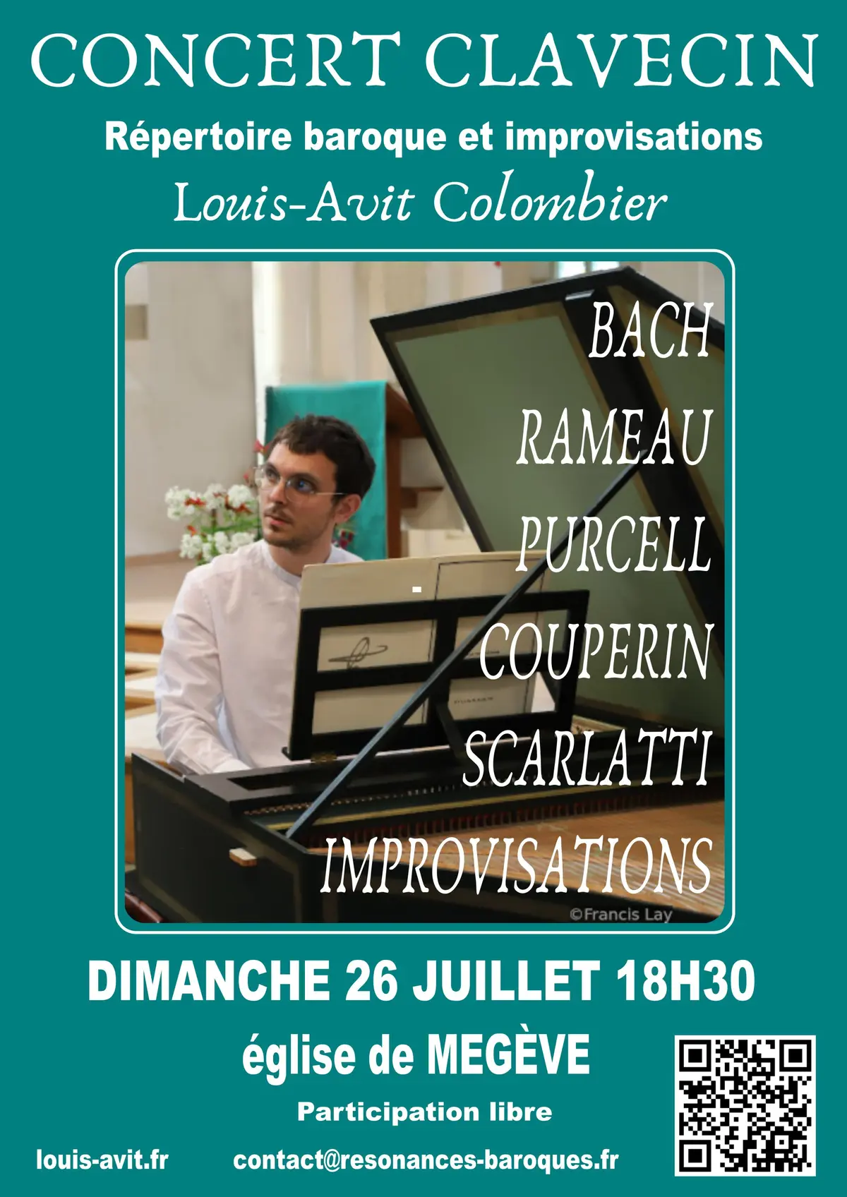 voyage baroque pour clavecin