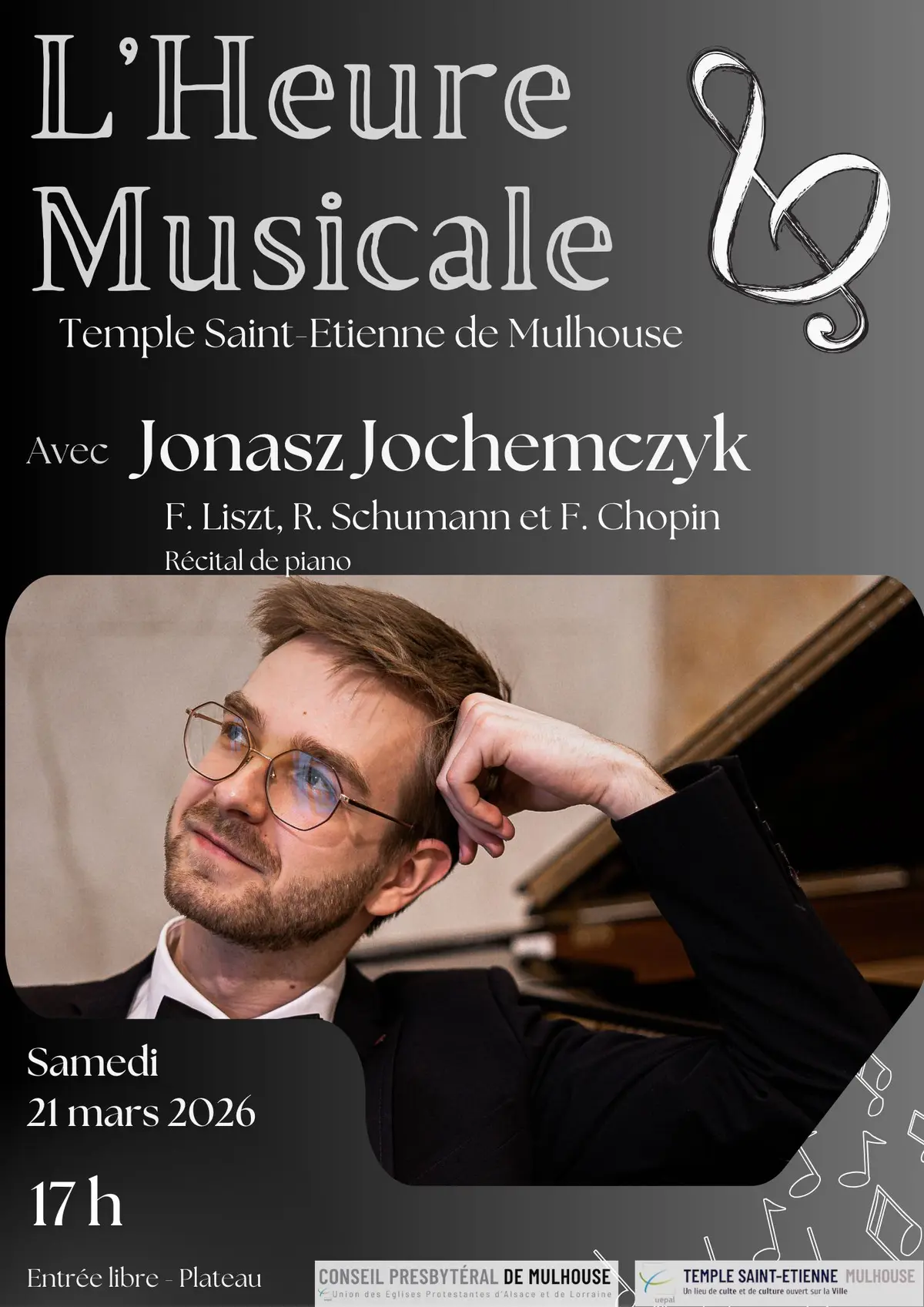 L'Heure Musicale - Par Jonasz Jochemczyk - Récital de piano