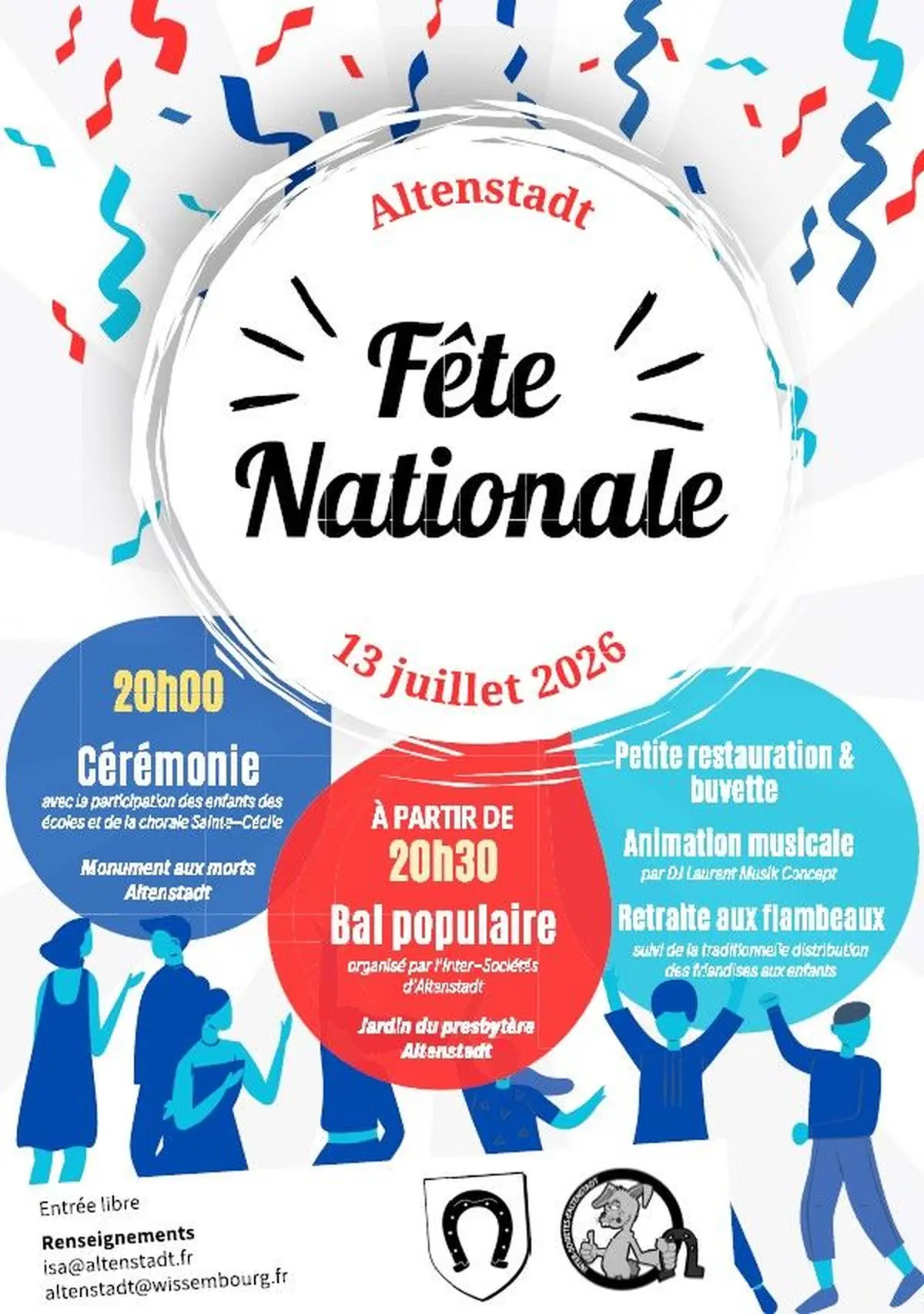 Cérémonie et Bal du 13 juillet