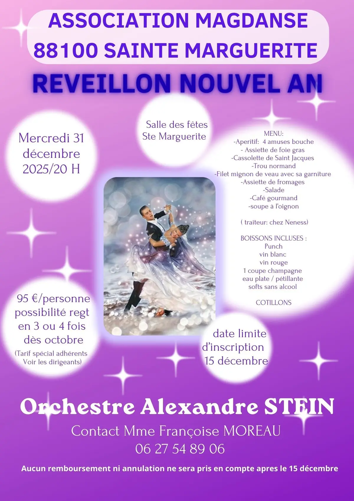 Réveillon Saint Sylvestre 